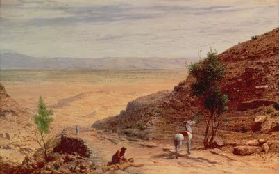 Die Straße zwischen Jerusalem und Jericho