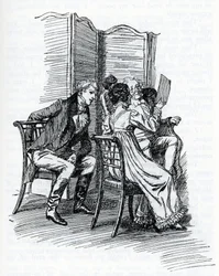 Illustration für "Emma" von Jane Austen. Von Hugh Thomson