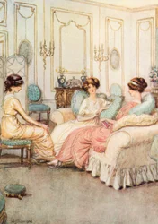 Illustration zu J. M. Barries Der bewundernswerte Crichton