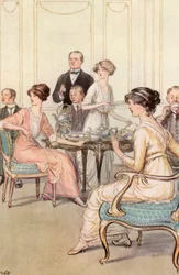 Illustration zu J. M. Barries Der bewundernswerte Crichton