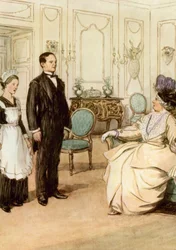 Illustration zu J. M. Barries Der bewundernswerte Crichton