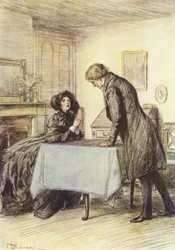 Illustration für Janets Reue von George Eliot