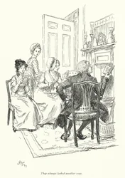 Illustration für Northanger Abbey von Jane Austen