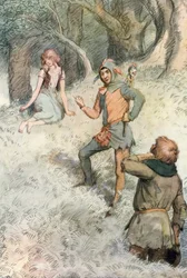 Illustration zu Shakespeares Wie es euch gefällt