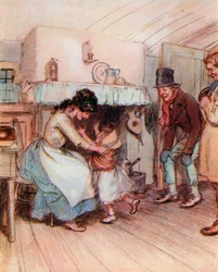 Illustration für Die Glocken von Charles Dickens