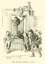 Das Schultor (Gravur)