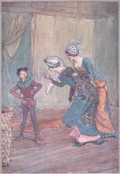 "Du kleiner Jack-A-Lent, warst du uns treu?", Illustration aus 