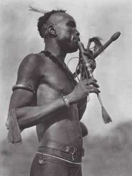 Afrika: Niambara-Flötenspieler