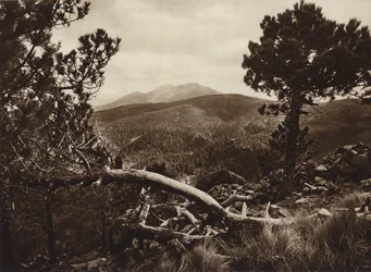 Mexiko: Der Ajusco, gesehen von San Miguel