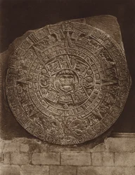 Mexiko: Aztekenkalenderstein oder "Sonnenstein," Nationalmuseum