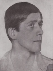 Oskar Kokoschka, österreichischer Künstler und Schriftsteller