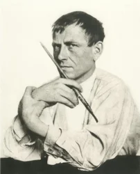 Otto Dix, Porträtaufnahme / Hugo Erfurth