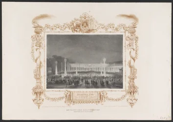 Abendfest für die Studenten, 1836