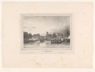 Ansicht des alten Hafens in Rotterdam
