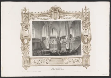 Umzug mit einer Druckerei, 1836