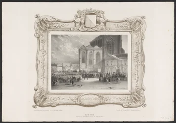 Umzug vom Rathaus zum Akademiegebäude, 1836