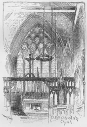 St. Etheldredas Kirche, 1890