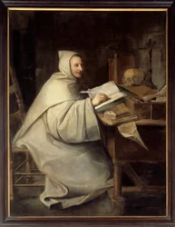 Ganzkörperporträt von Armand Jean Le Bouthillier de Rance, Abt von La Trappe (1626-1700)
