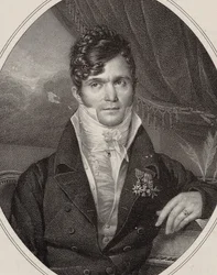 Porträt des Dirigenten und Komponisten Gaspare Spontini 1774-1851, 1824