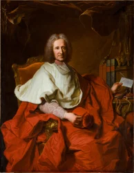 Porträt des Kardinals Guillaume Dubois