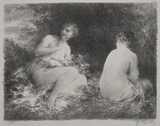 Badende, 1899