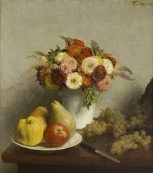 Blumen und Früchte, 1865