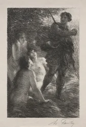 Siegfried und die Töchter des Rheins