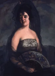 Die Dame mit dem Fächer