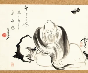 Zhuang Zi träumt von einem Schmetterling
