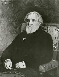 Porträt von Iwan Turgenjew