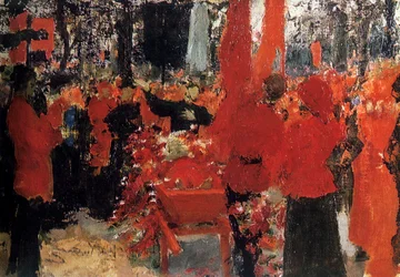 Beerdigung der Revolutionäre