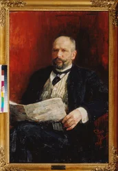 Porträt des Premierministers Pyotr A. Stolypin