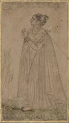 Eine Prinzessin verehrt die Sonne, ca. 1600