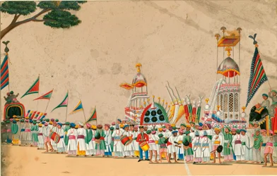 Indische Kunst: Prozession