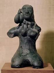Weibliches Idol, Maurya, 3.-2. Jahrhundert v. Chr.