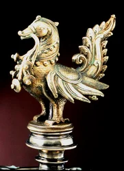 Endstück für freistehende rituelle Öllampe