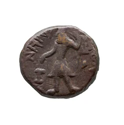 Kushan-Münze, 127-155 n. Chr.