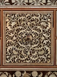 Mughal-Schrank, Gujarat oder Sindh, Westindien