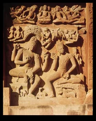 Relief aus dem Tempel des Vishnu, ca. 500 n. Chr.