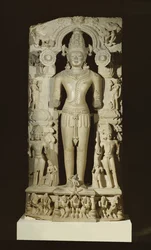 Surya, aus dem Sonnentempel in Konarak, Orissa, Östliche Ganga-Dynastie