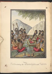 Suta erzählt den Weisen das 