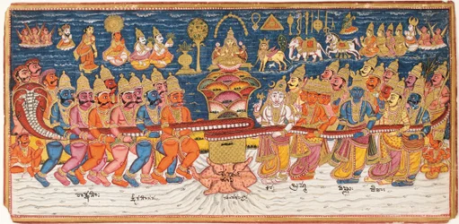 Das Quirlen des Milchozeans, ca. 1825