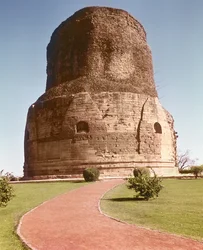Der Dhamekh-Stupa, ca. 500 n. Chr.