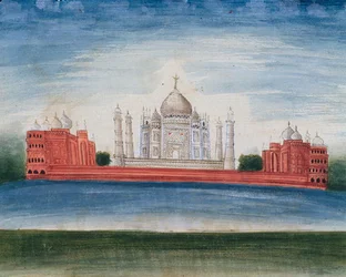 Das Taj Mahal in Agra