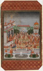 Die Hochzeit von Dara Shikoh, 1875-1900