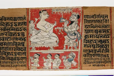 Vimalaprava spricht mit Raji und Lakshmi, ca. 1300