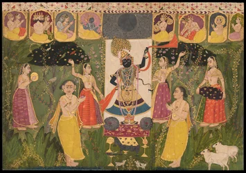 Verehrung von Shri Nathji, Bikaner-Schule