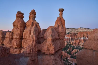 Eine Landschaft im Bryce Canyon Nationalpark, Utah, 2020