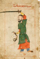Das Sternbild Perseus aus dem Buch der Fixsterne von Al-Sufi
