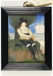 Ein Gentleman traditionell als Sir Philip Sydney identifiziert